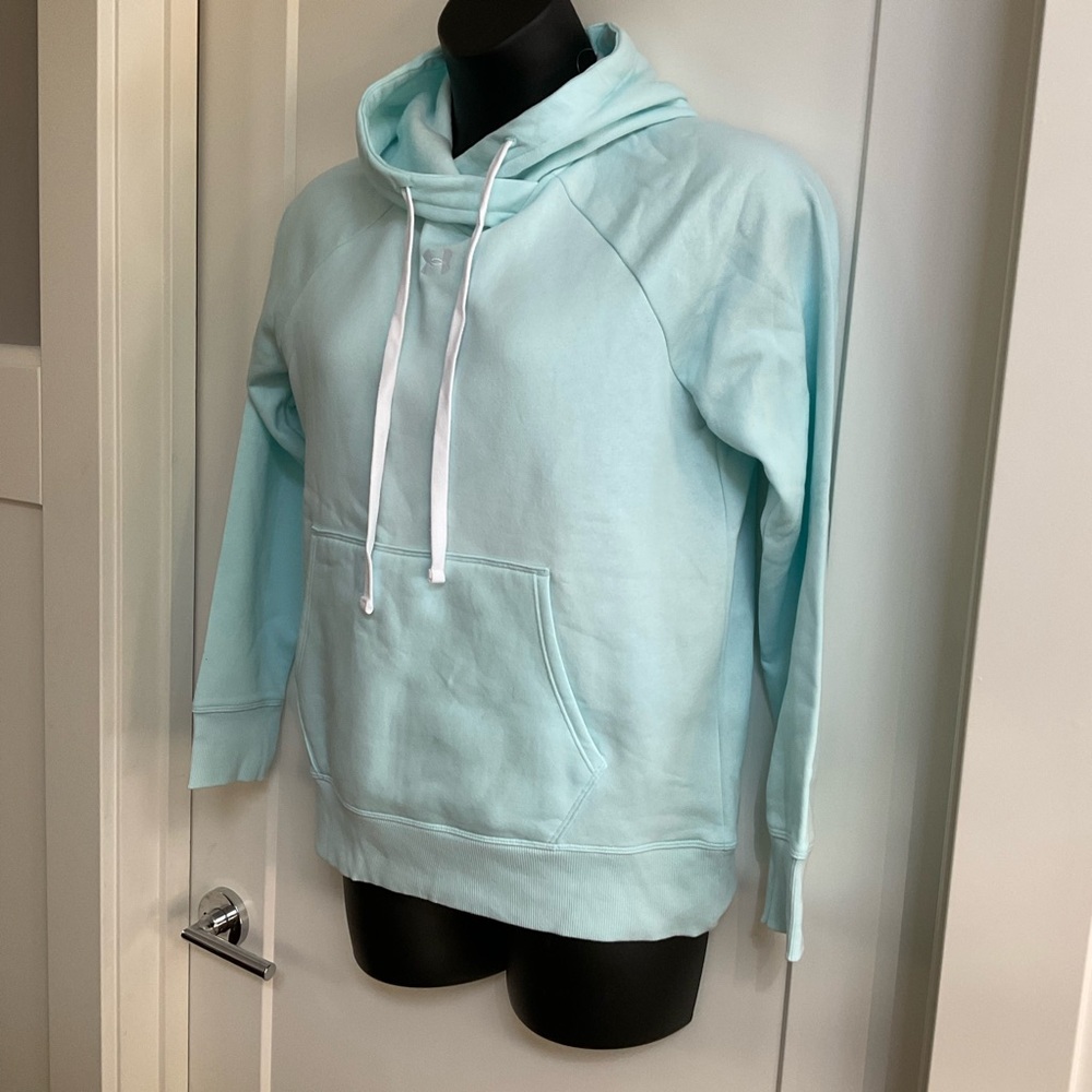 Under Armour Baby-blue Hoodie. NWT - Picture 5 of 8